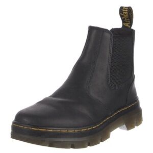 Dr. Martens Embury Chelsea Boots Soft Toe Black Leather Men’s Size US 8 EU 41